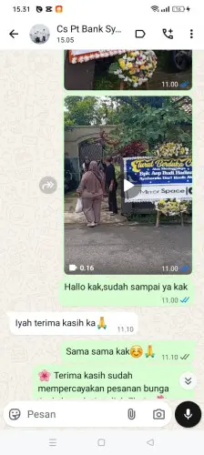 Testimonial Papan Bunga puri indah